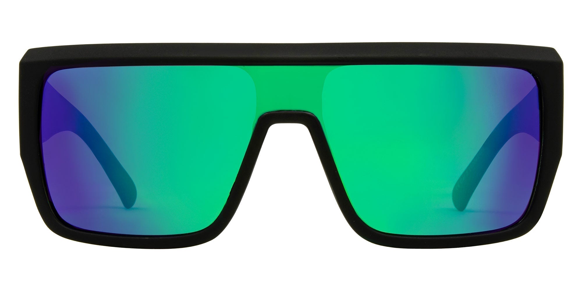 OAHU Matt black- Grey POL green IRD lens - Drift Eyewear Australia