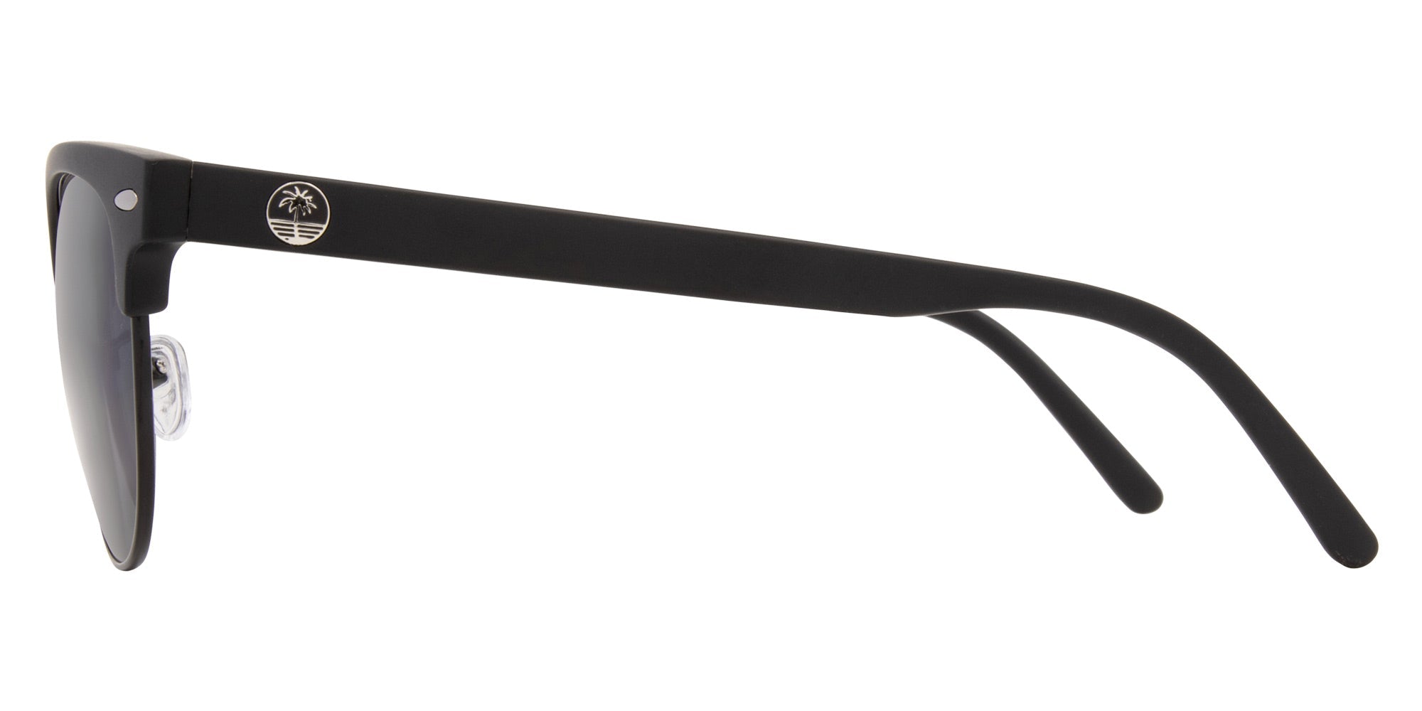 MITA Matt black- Dk grey lens - Drift Eyewear Australia