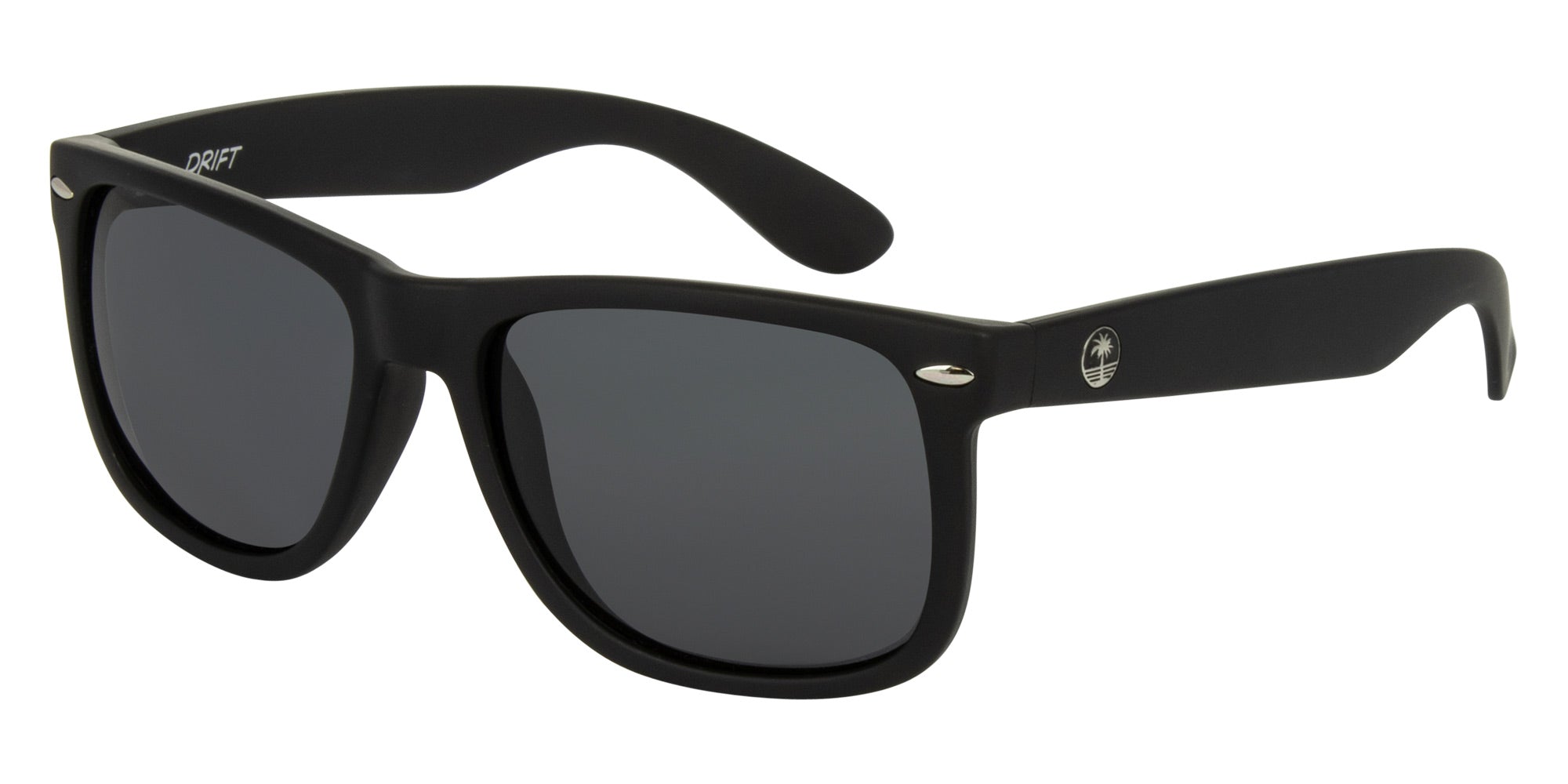 LEVITATE Matt black-Grey POL lens - Drift Eyewear Australia