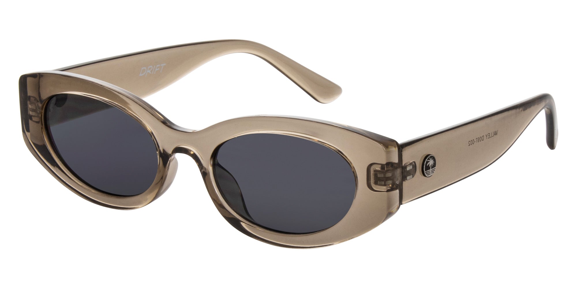 VALLEY Crystal taupe- Grey lens - Drift Eyewear Australia