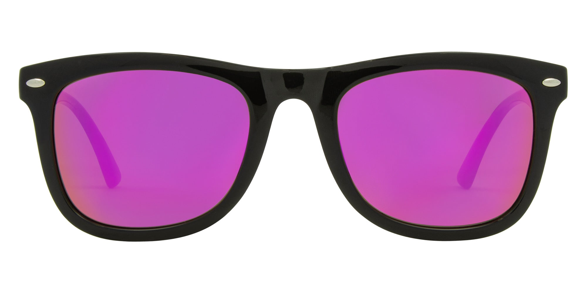 TONIC Gloss black flamingos- Grey w. pink IRD - Drift Eyewear Australia