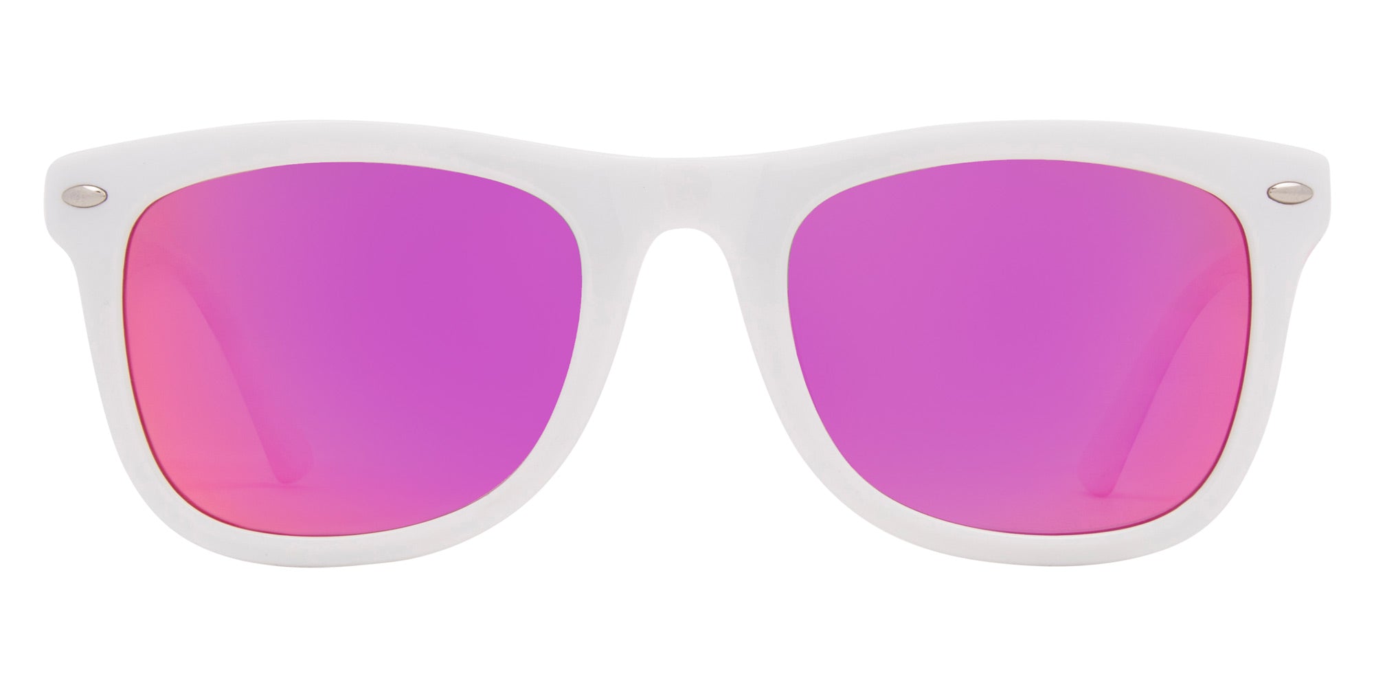 TONIC Gloss white tie dye- Grey w. rainbow IRD - Drift Eyewear Australia